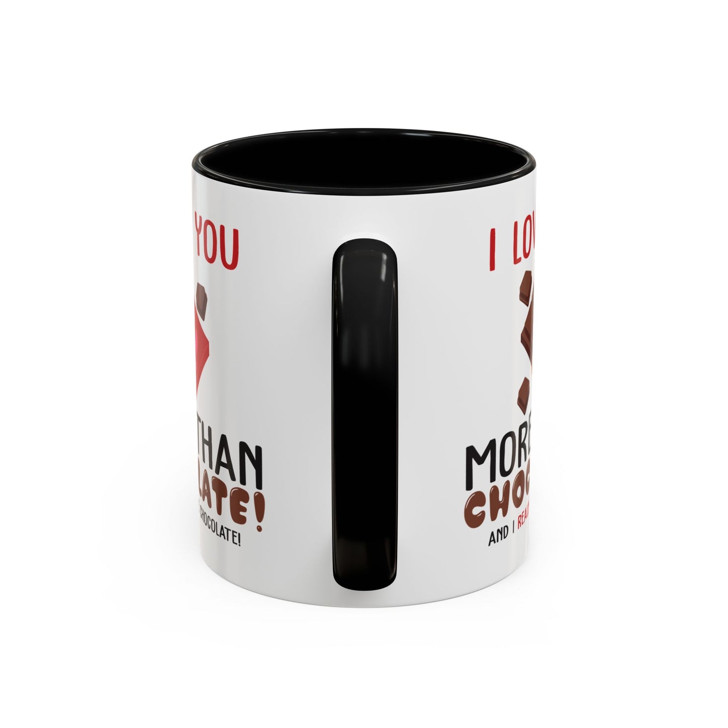 Anniversary Mug - I Love You More Than Chocolate