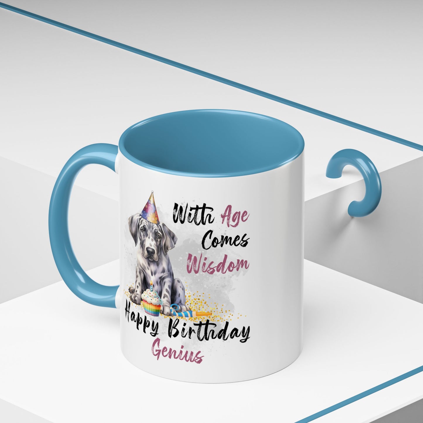 Birthday Mug - With Age Comes Wisdom