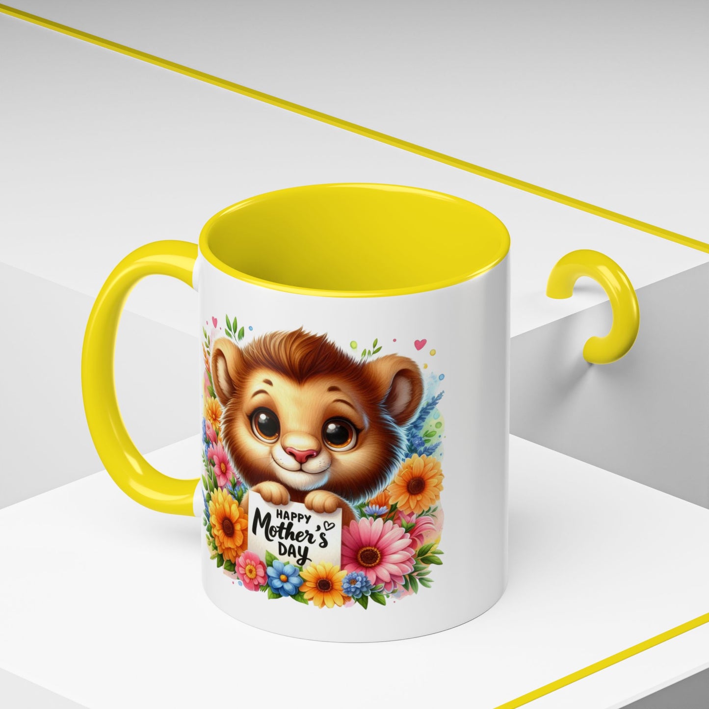 Mother's Day Mug - Happy Mother's Day Lion
