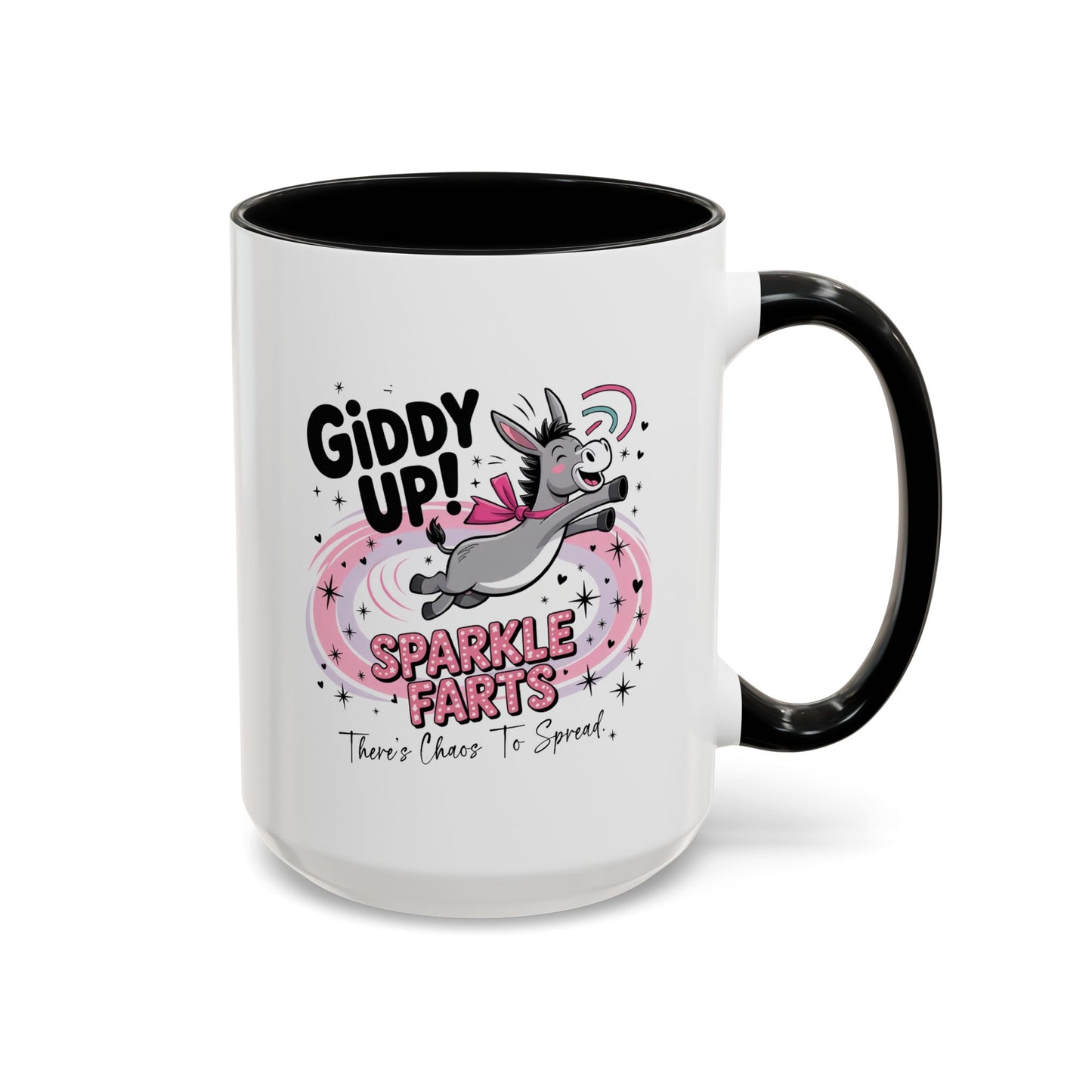 Humor Mug - Giddy Up Sparkle Farts