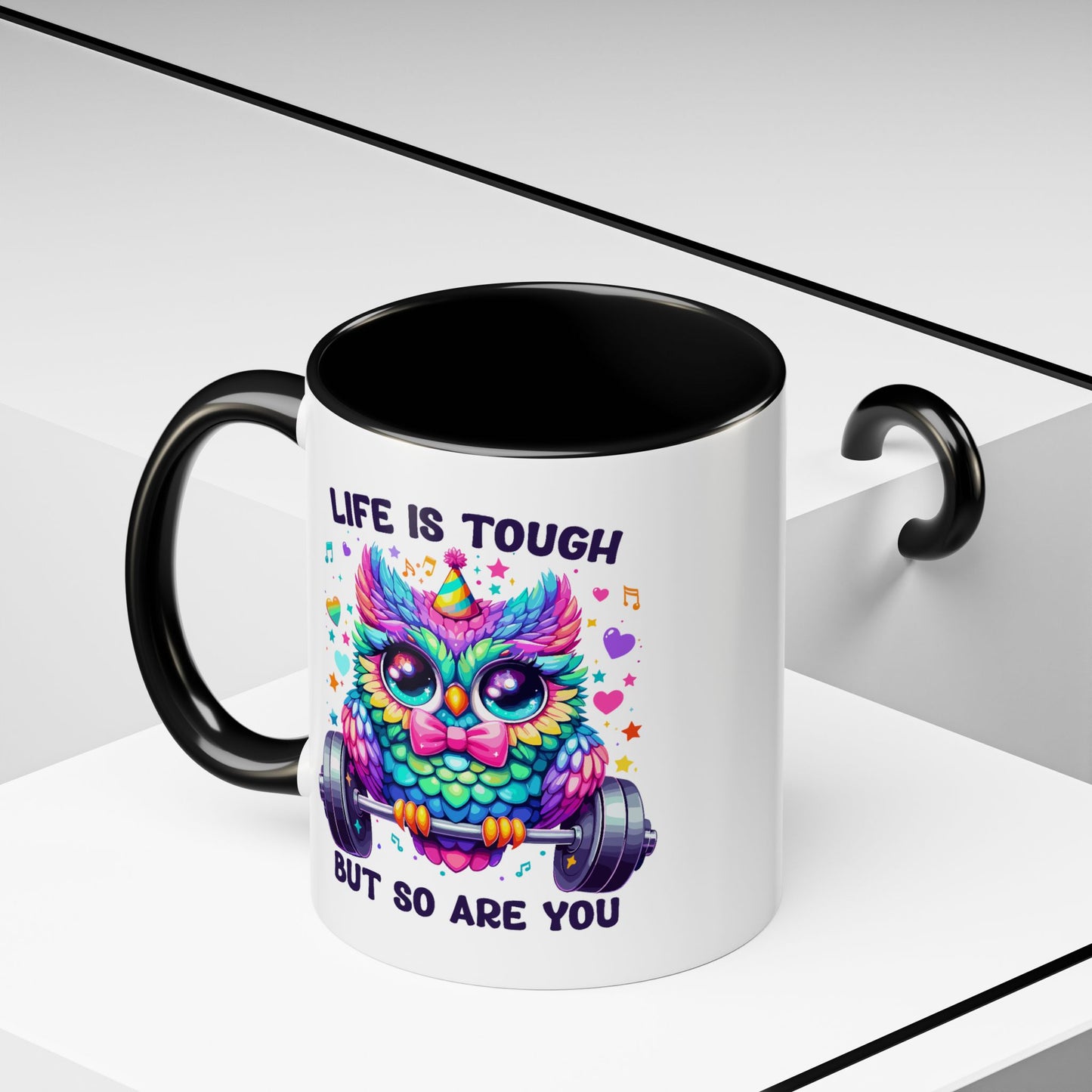Wellness Mug - Life Is Tough Owl