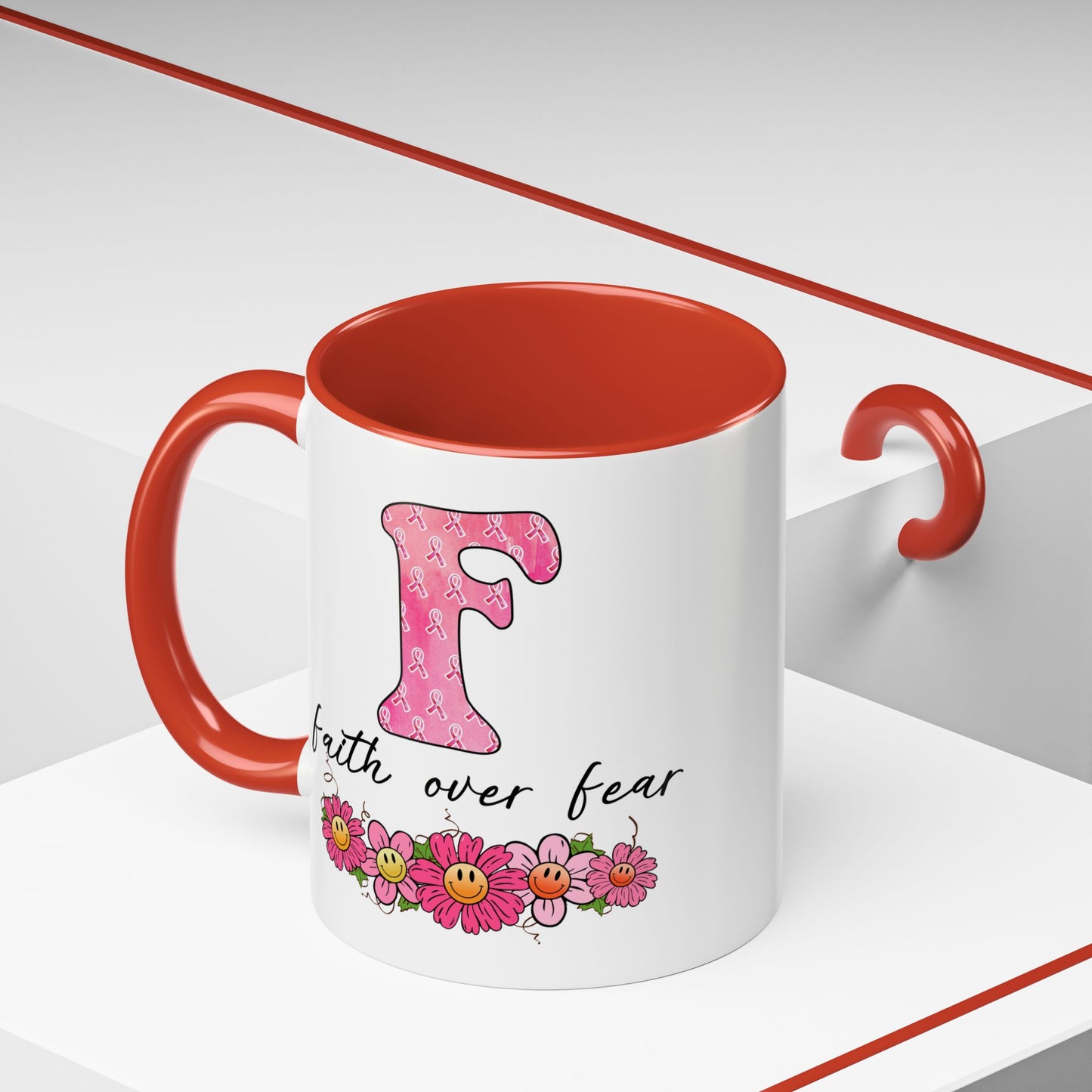 Religious Mug - Faith Over Fear