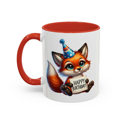 Birthday Mug - Fox Clipart