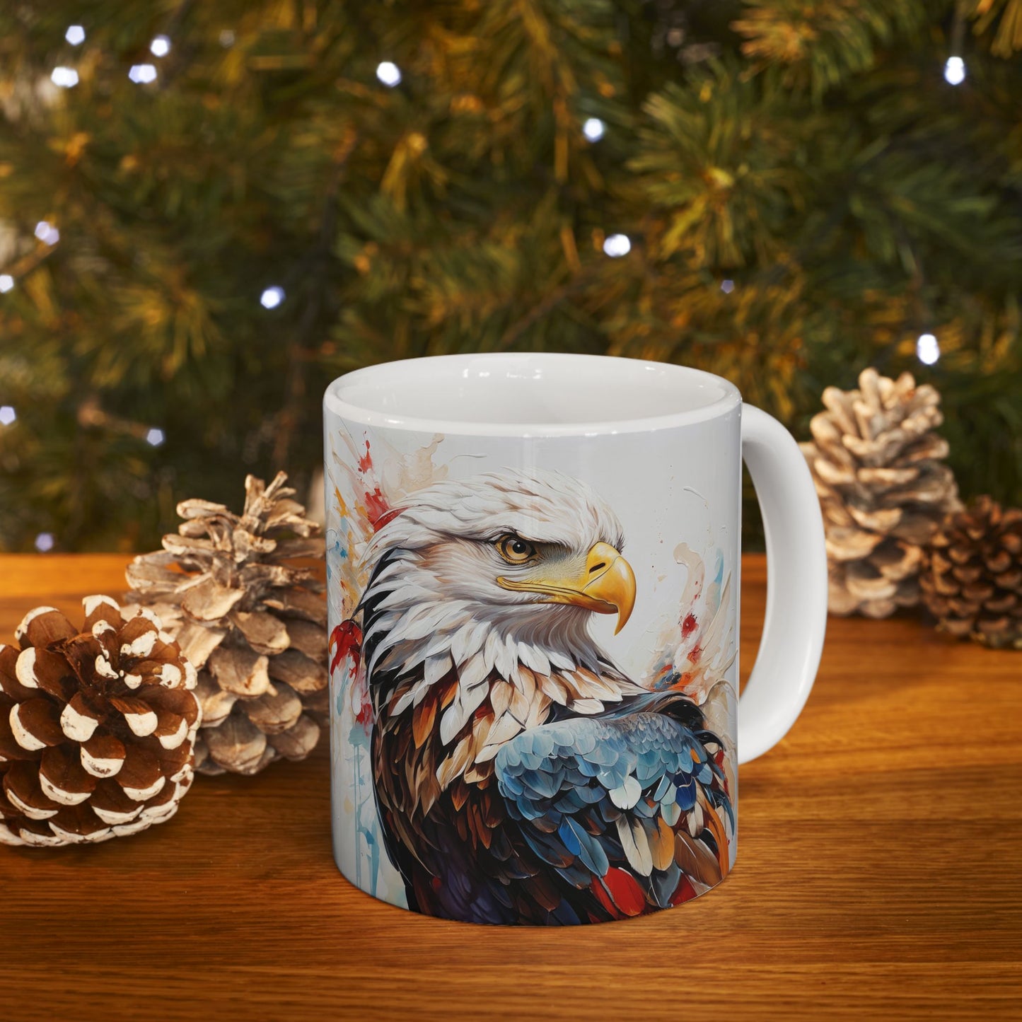 Artistic Mug - Eagle Oil Painting