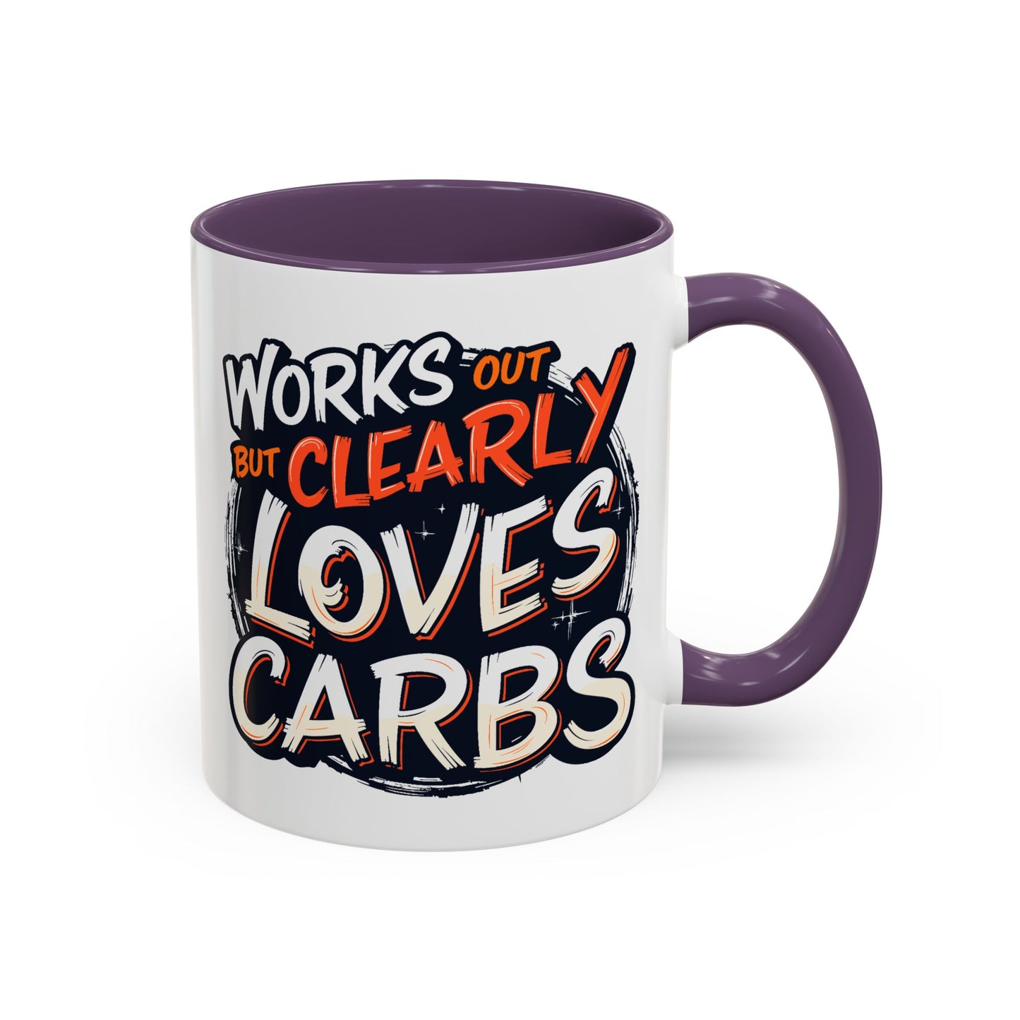Adult Mug - Works Out But