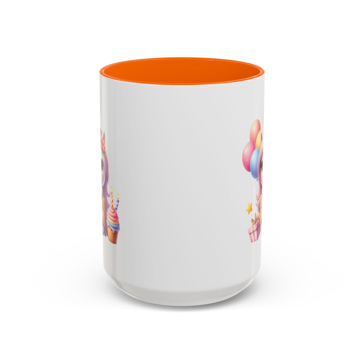Birthday Mug - Girl Unicorn Happy Birthday Sign 2