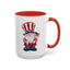 4th of July Mug - American Gnome 11
