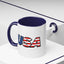 4th of July Mug - USA Flag