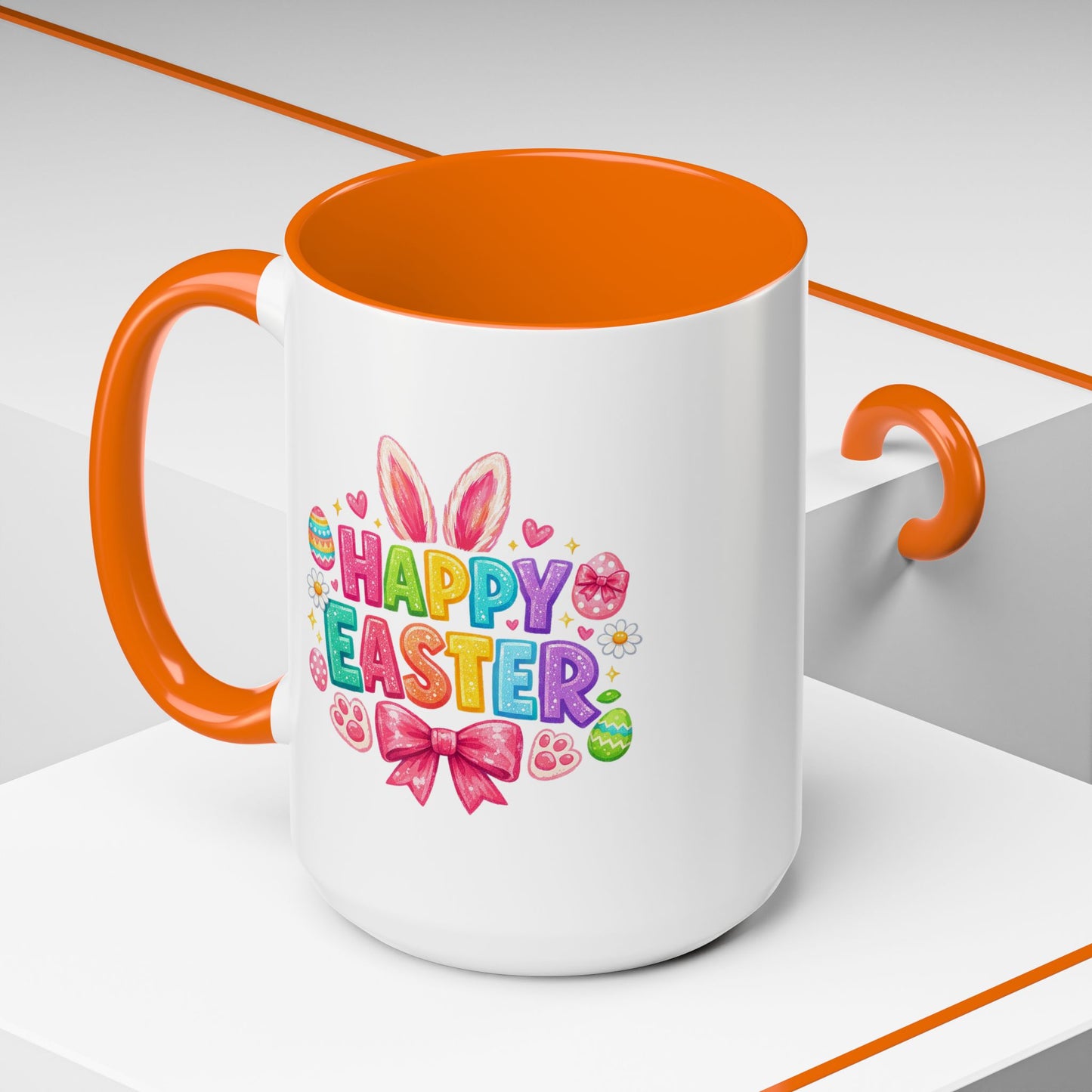 Easter Mug - Bunny Bow