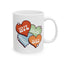 Wellness Mug - Love More Worry Less Hearts