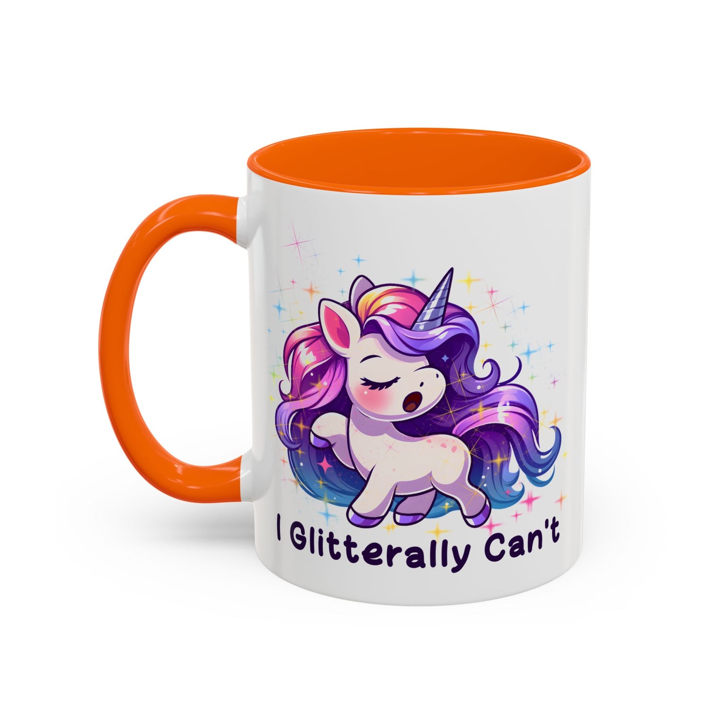 Humor Mug - I Glitterally Can't
