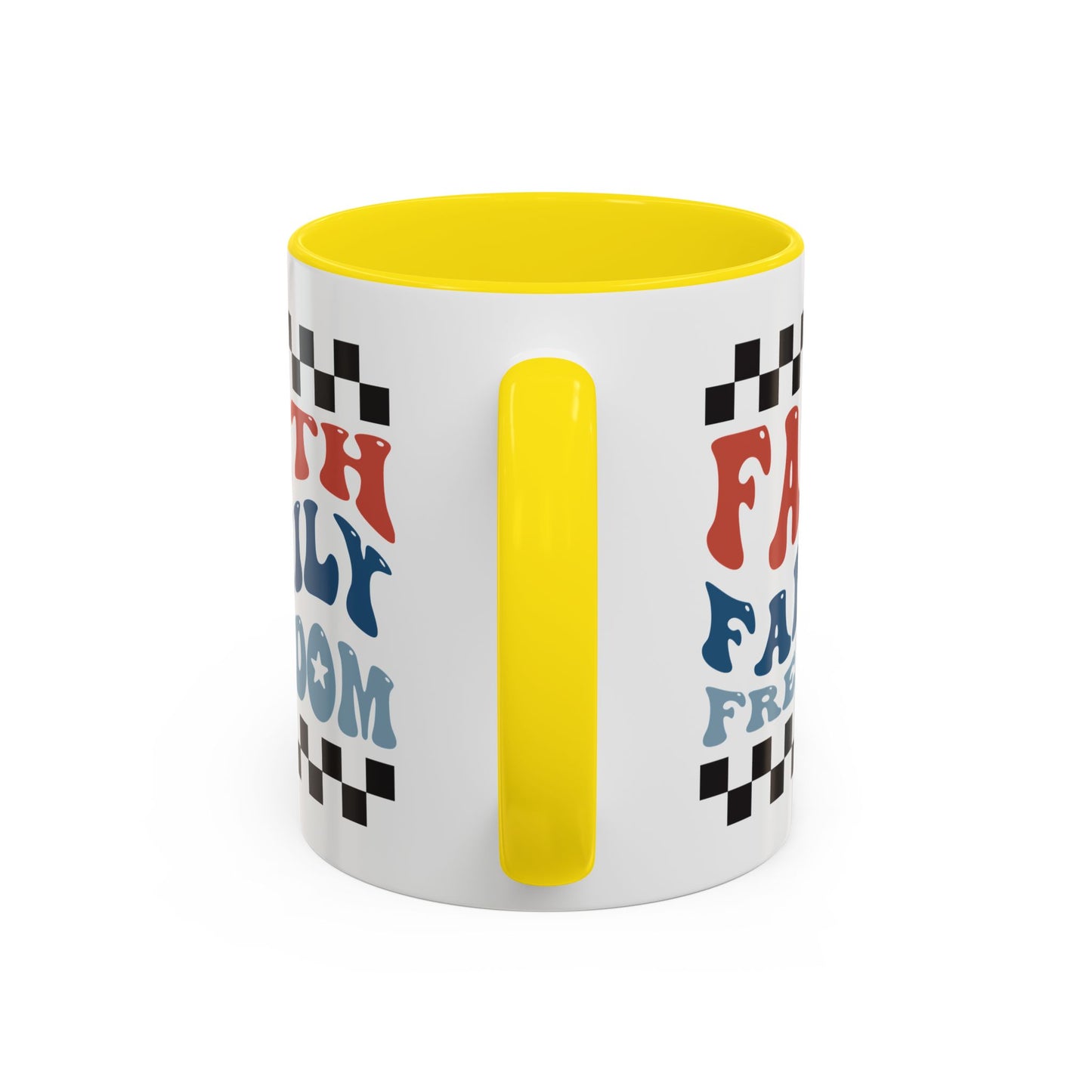 4th of July Mug - Faith Family Freedom