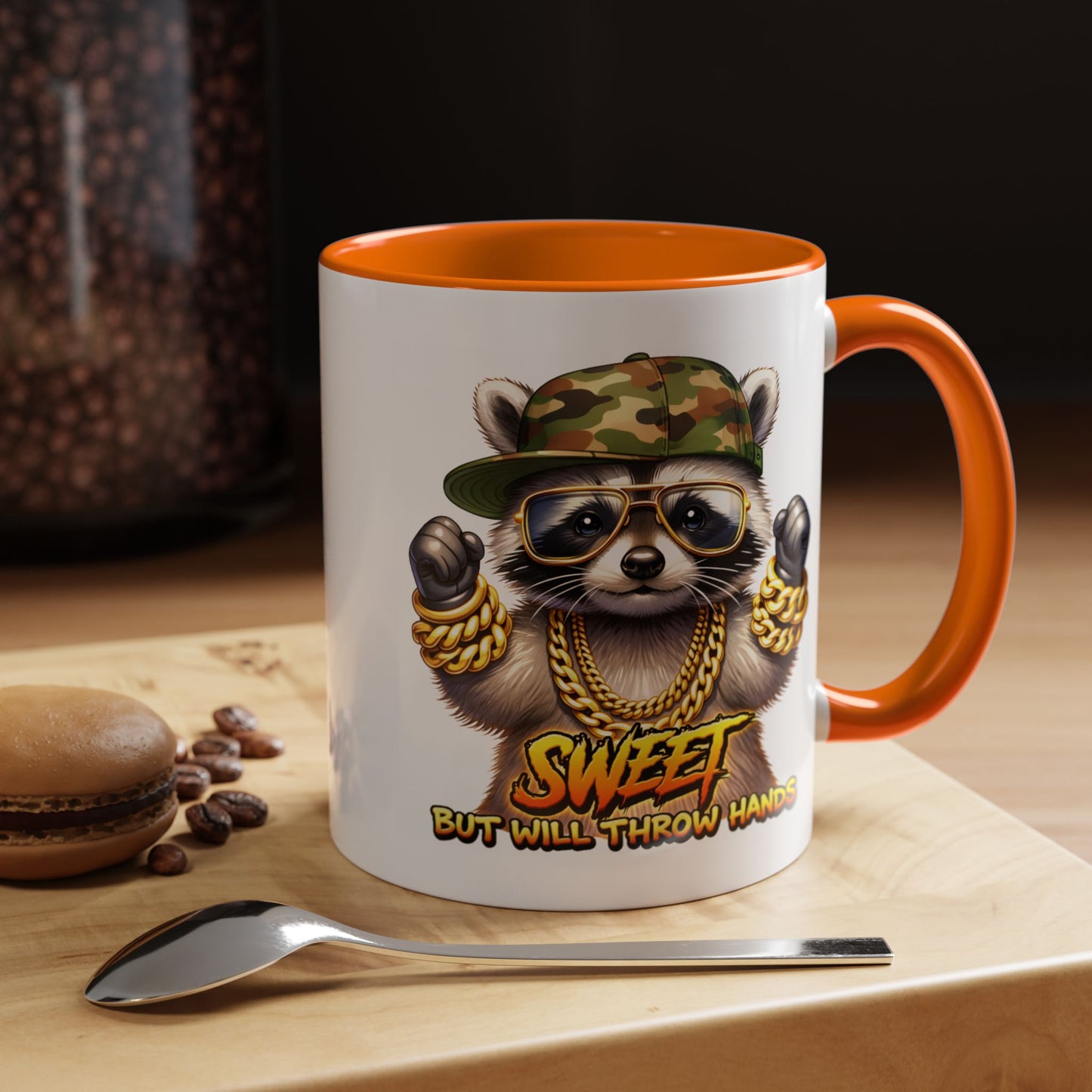 Humor Mug - Sweet But Will Throw Hands