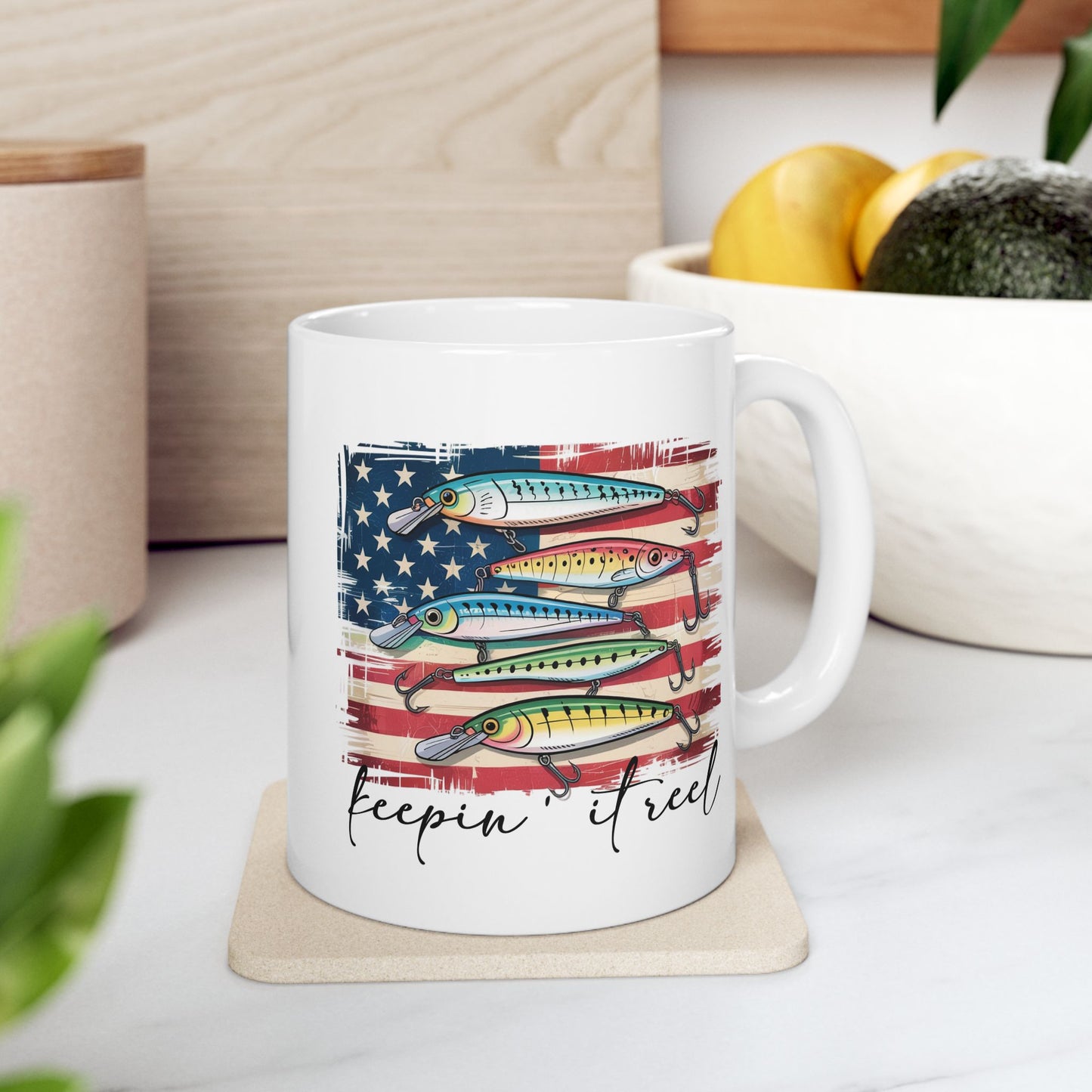 4th of July Mug - Keepin' It Reel