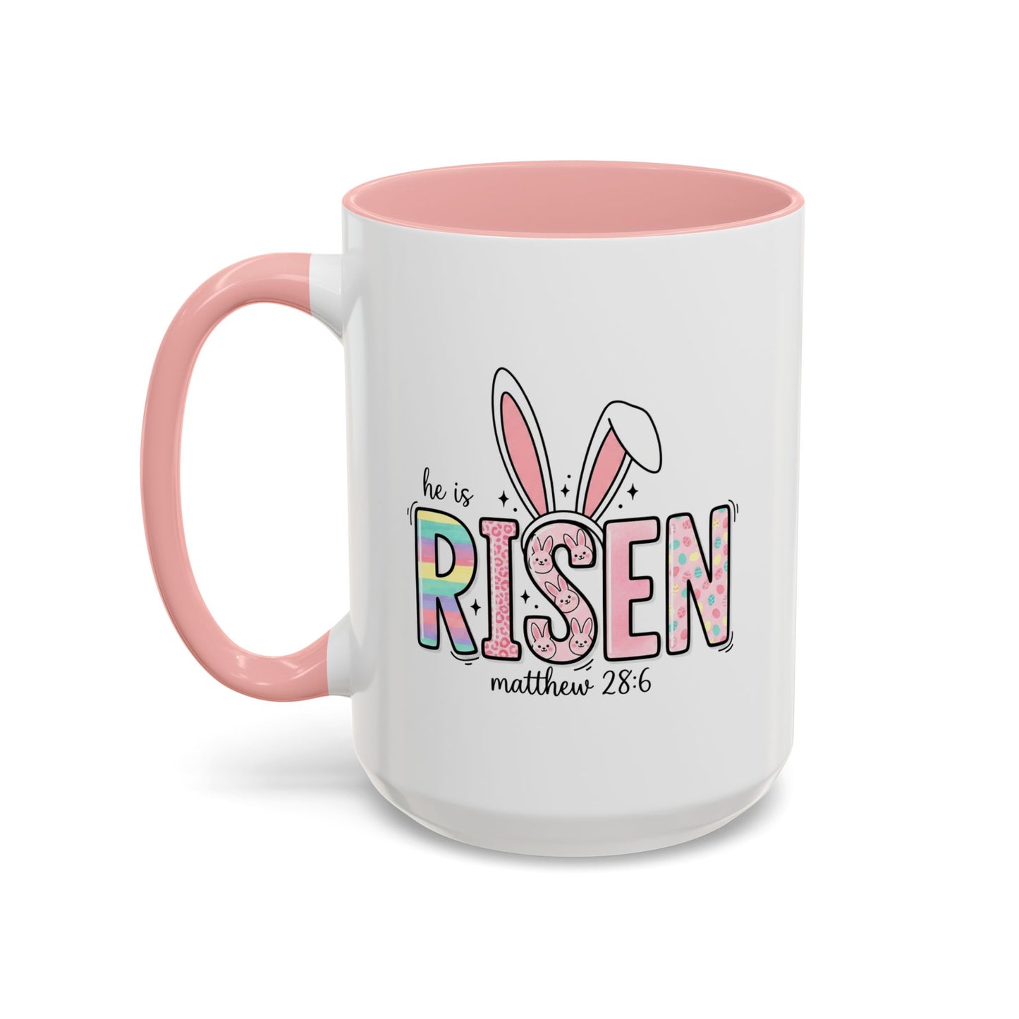 Easter Mug - He Is Risen Bunny