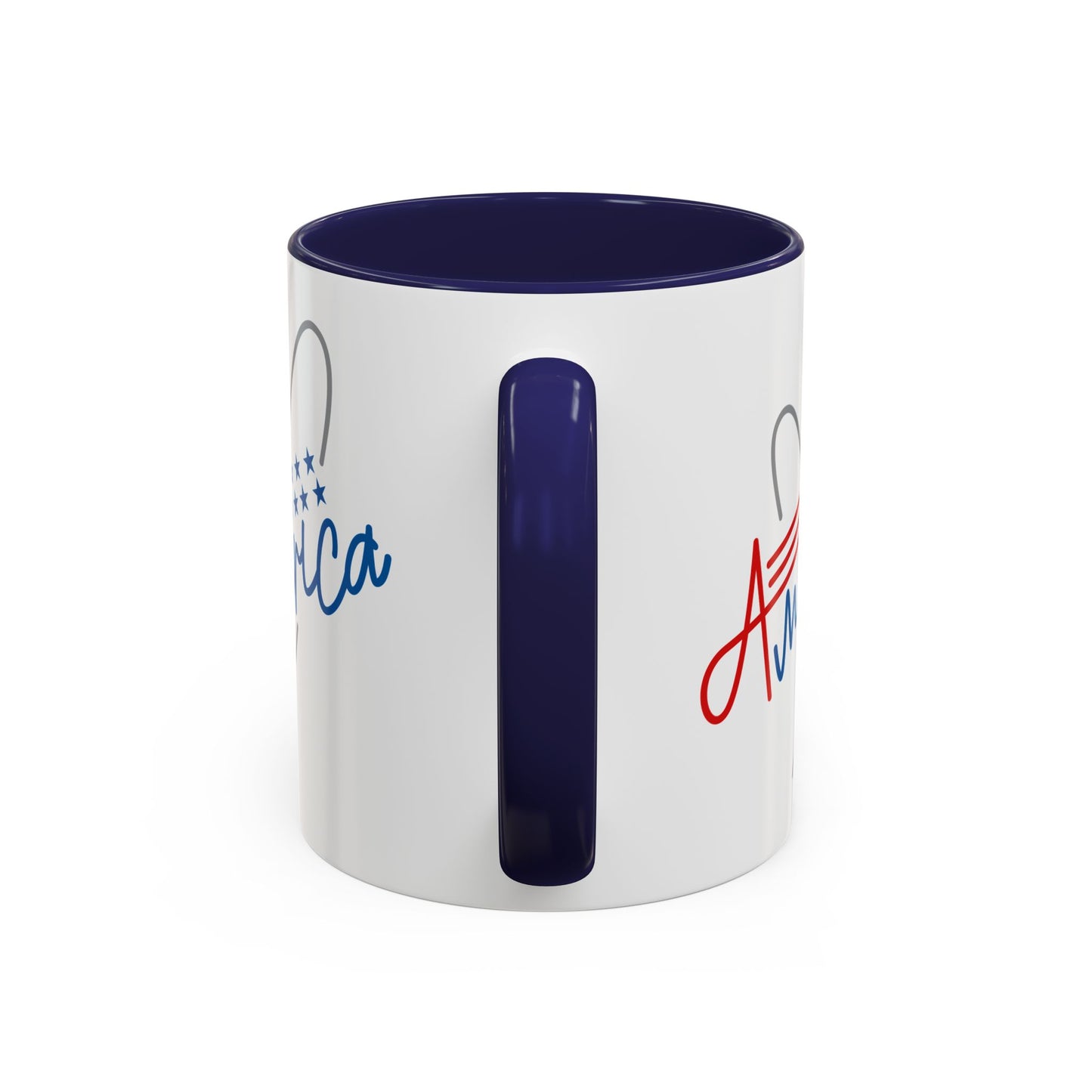 4th of July Mug - America Heart