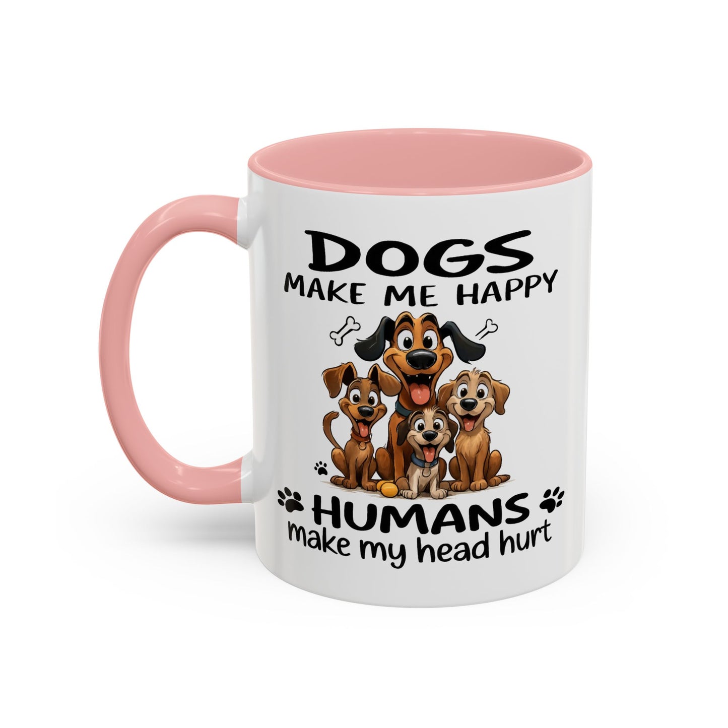 Animal Mug - Dogs Make Me Happy