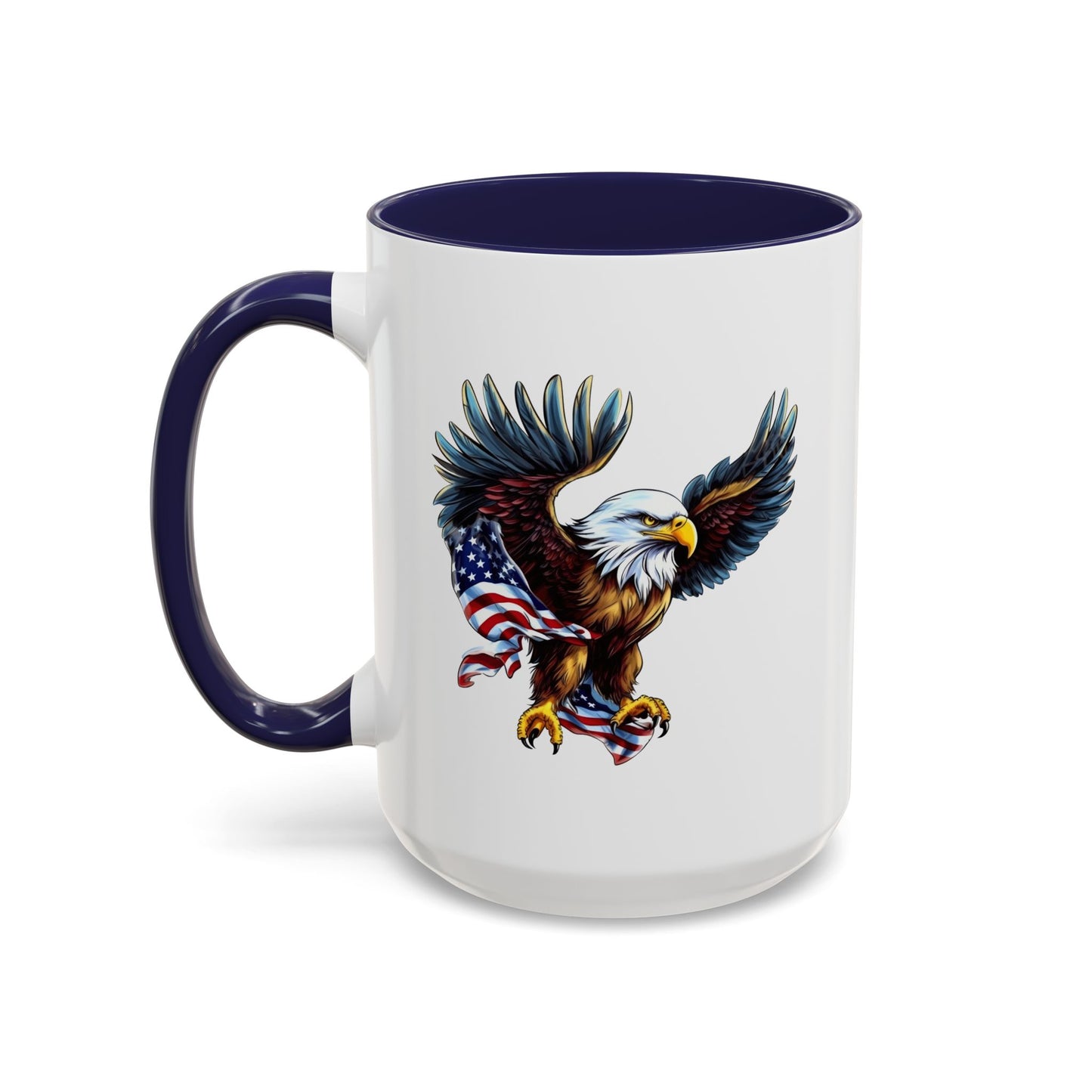 4th of July Mug - American Bald Eagle Flag 7