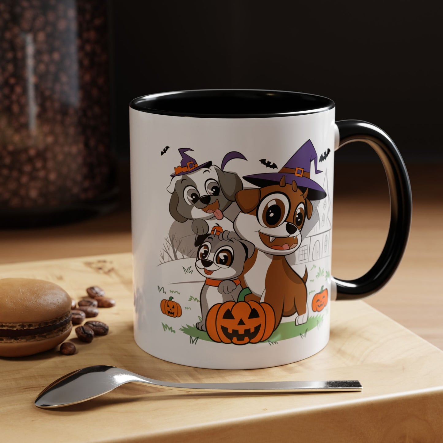 Halloween Mug - Three Puppies