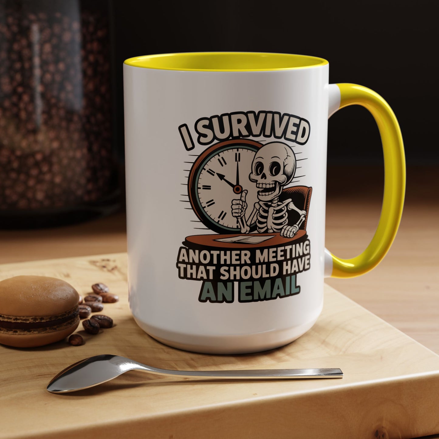 Office Mug - I Survived Another Meeting