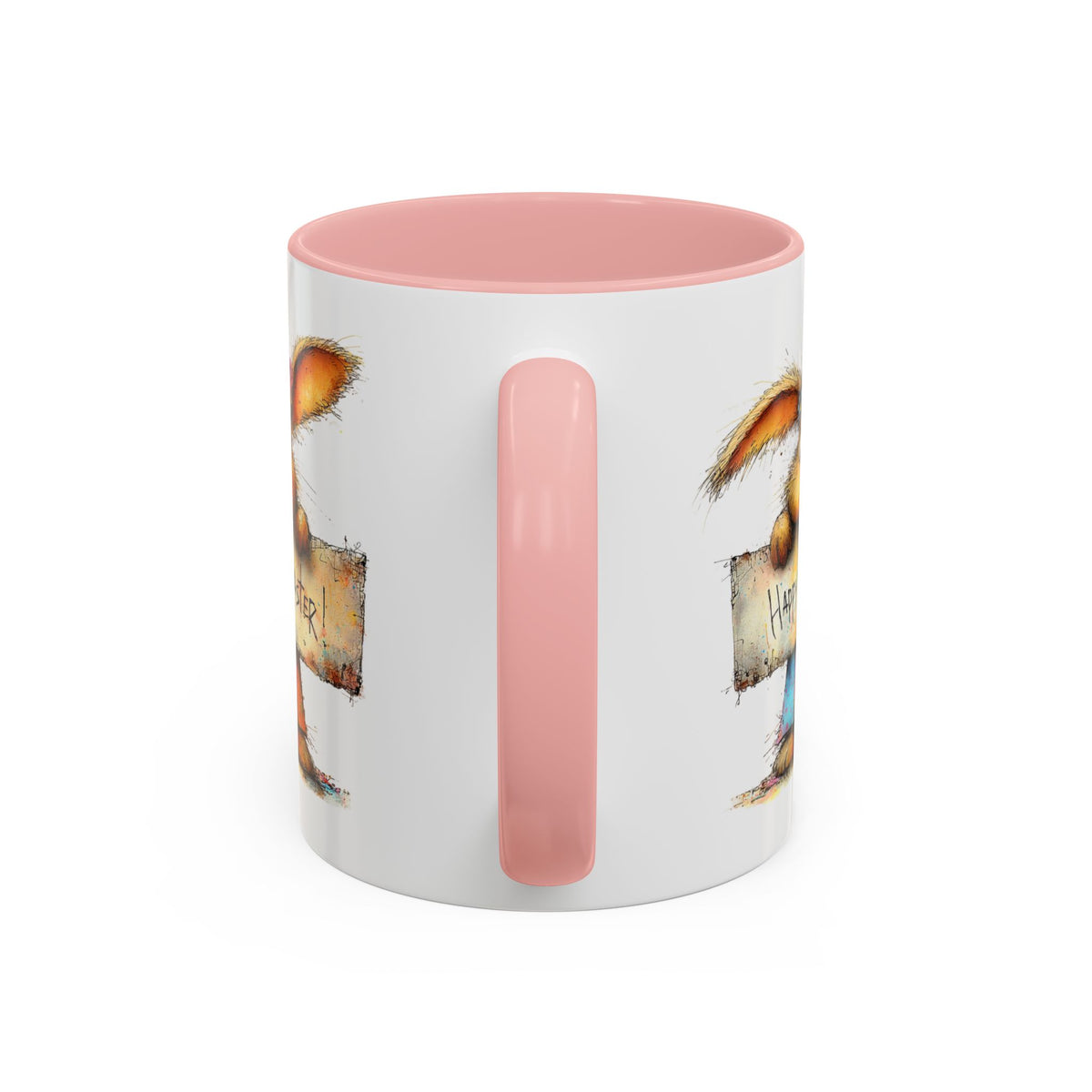 Easter Mug - Happy Easter Bunny Sign