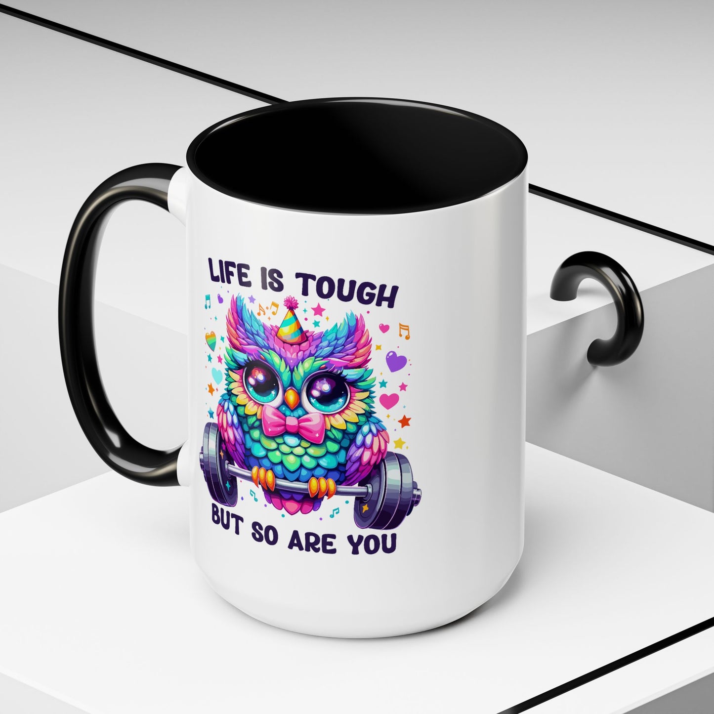 Wellness Mug - Life Is Tough Owl