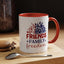 4th of July Mug - Friends Family Freedom Sunflower