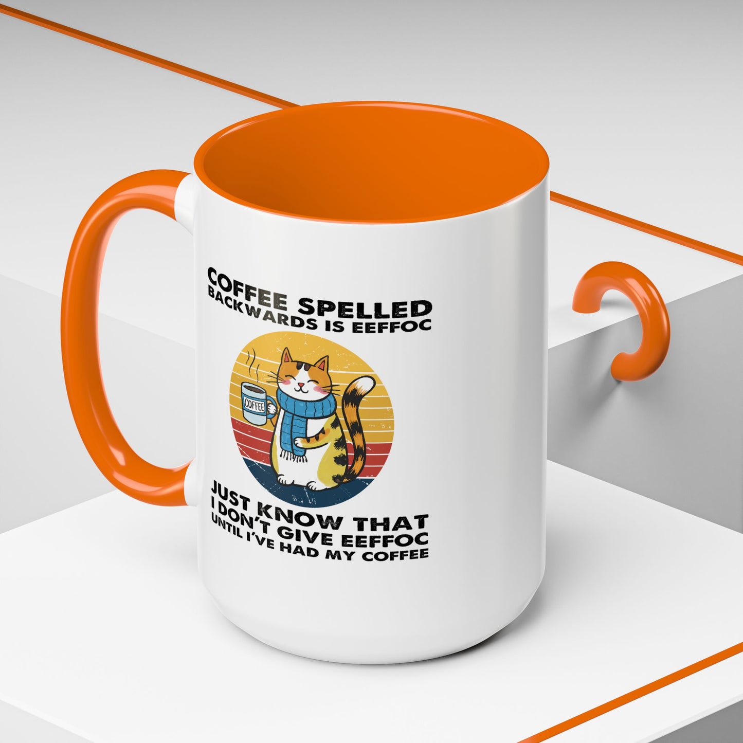 Humor Mug - Coffee Spelled Backwards is Eeffoc