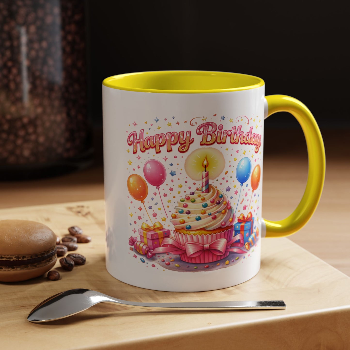 Birthday Mug - Cupcake Candle