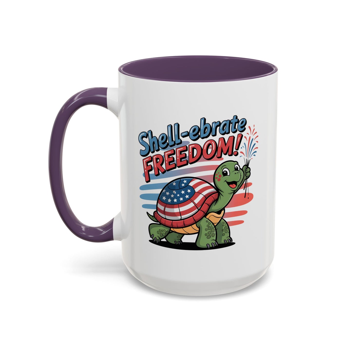 4th of July Mug - Shell-ebrate Freedom