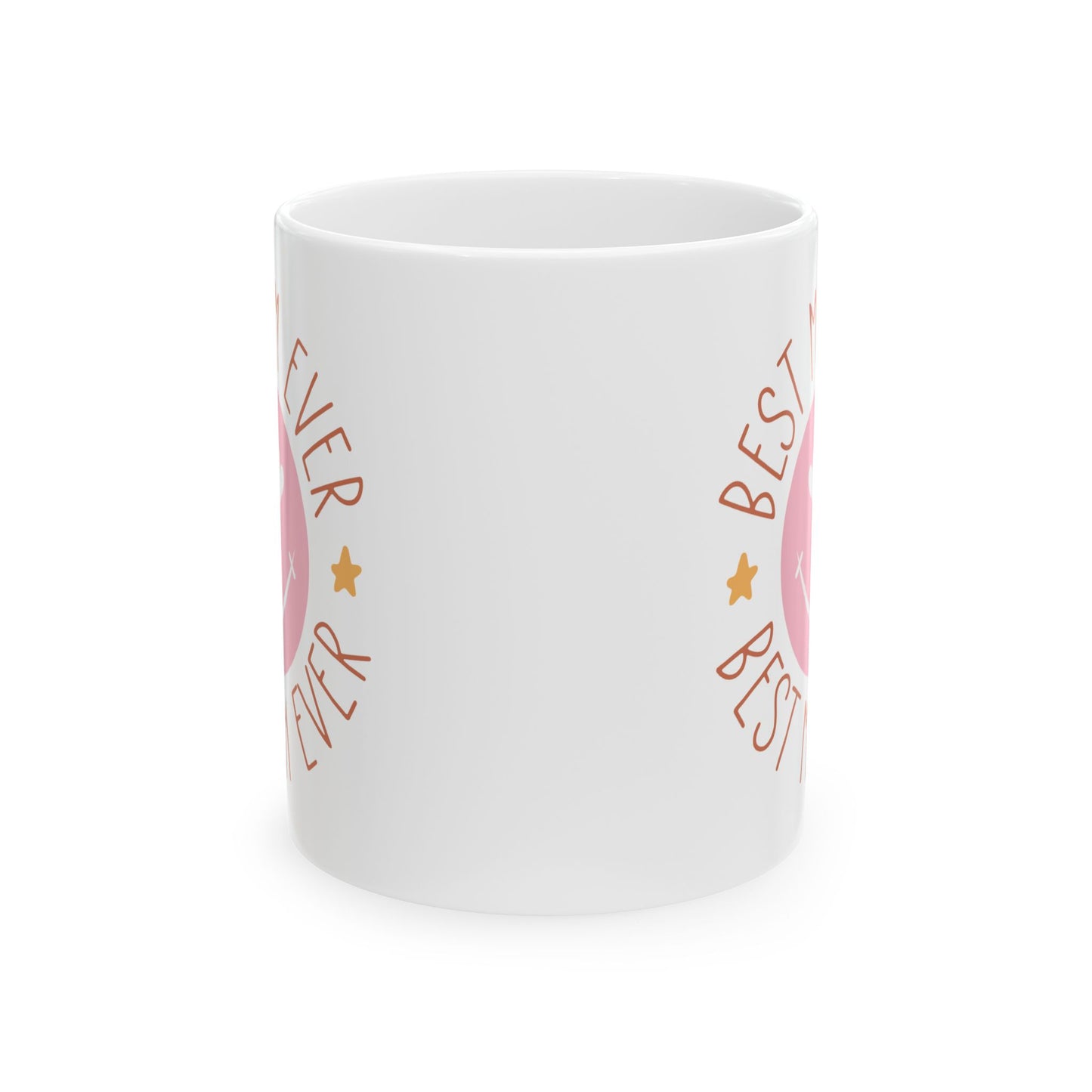 Mother's Day Mug - Best Mom Ever Smiley Face
