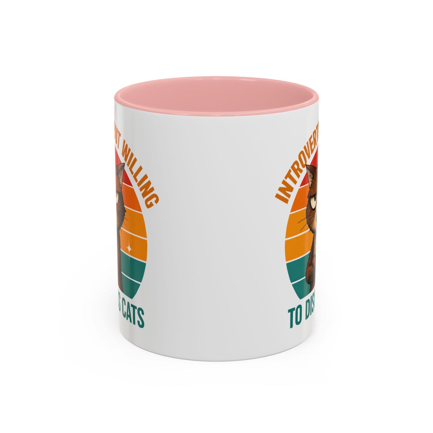Animal Mug - Introverted But Willing To Discuss Cats