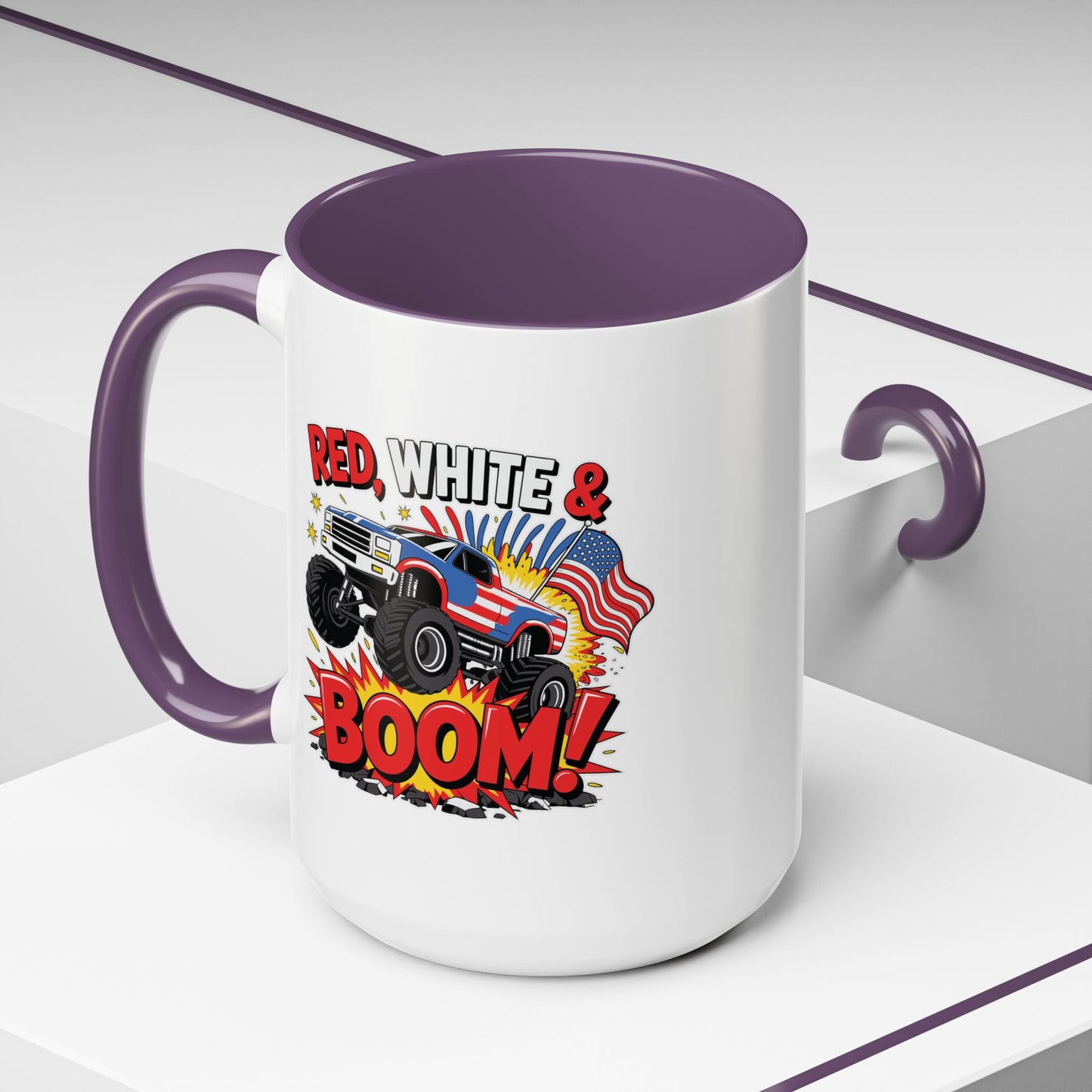 4th of July Mug - Red White & Boom!