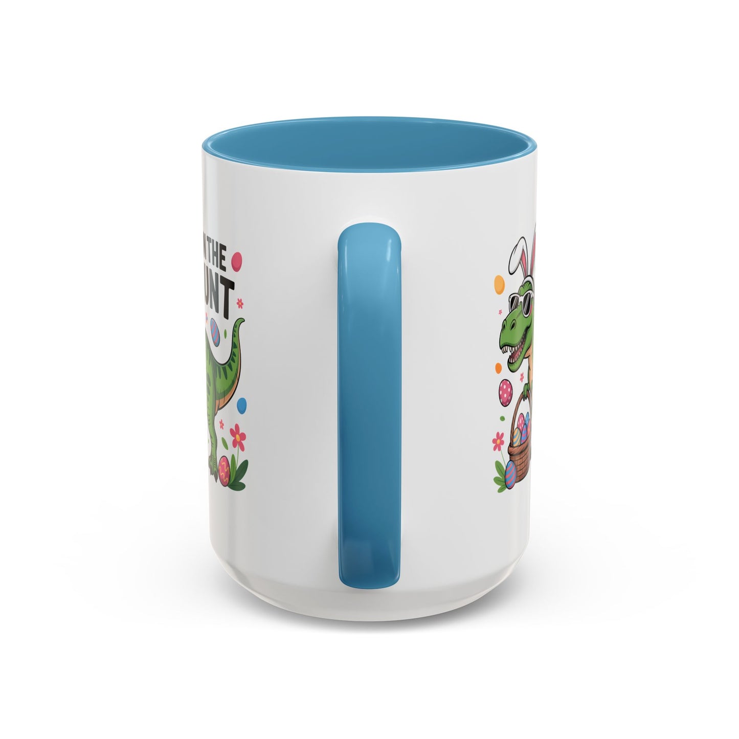 Easter Mug - On The Hunt Dinosaur