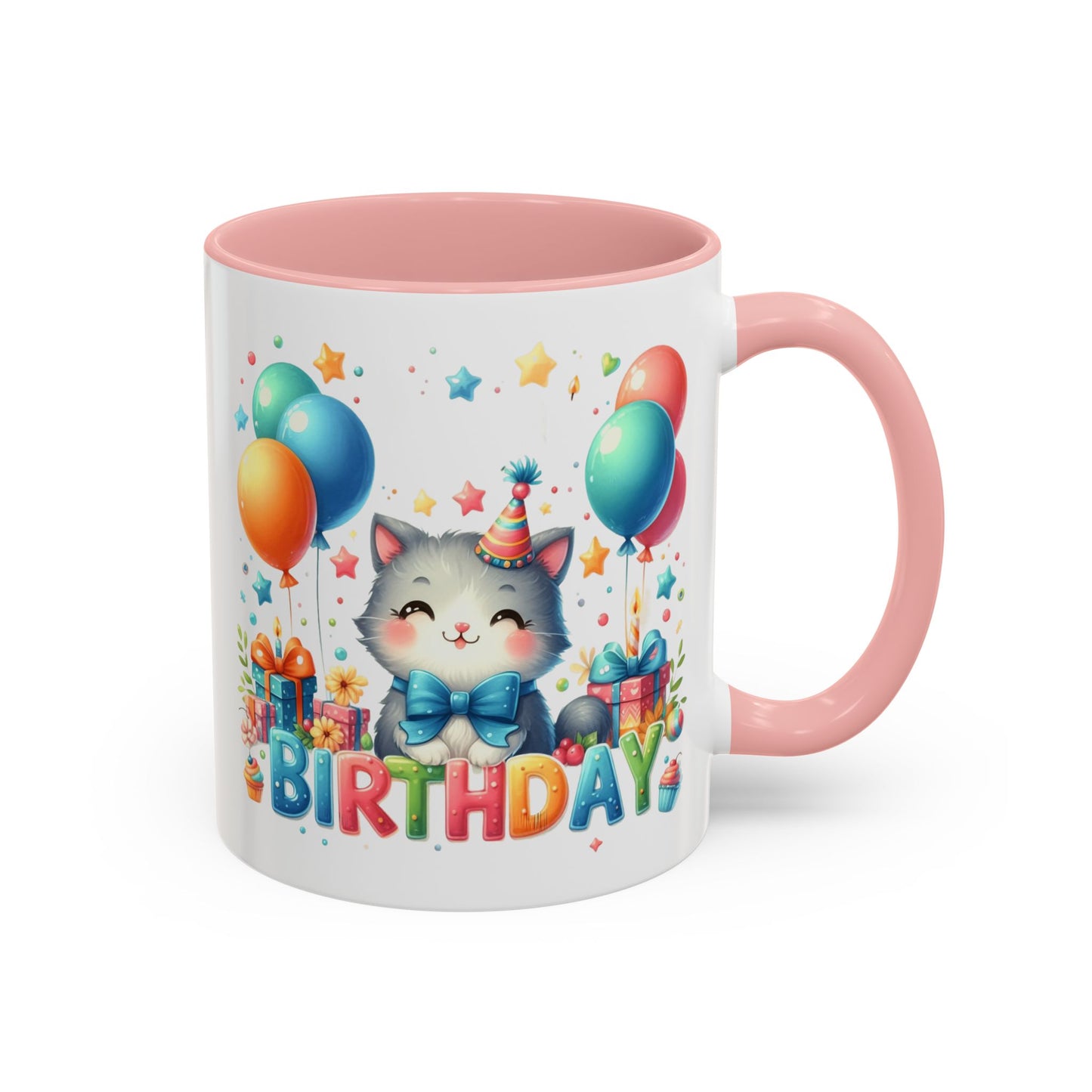 Birthday Mug - Birthday Kitty