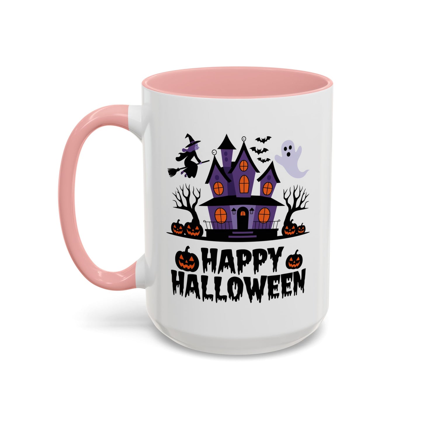 Halloween Mug - Happy Halloween Purple House