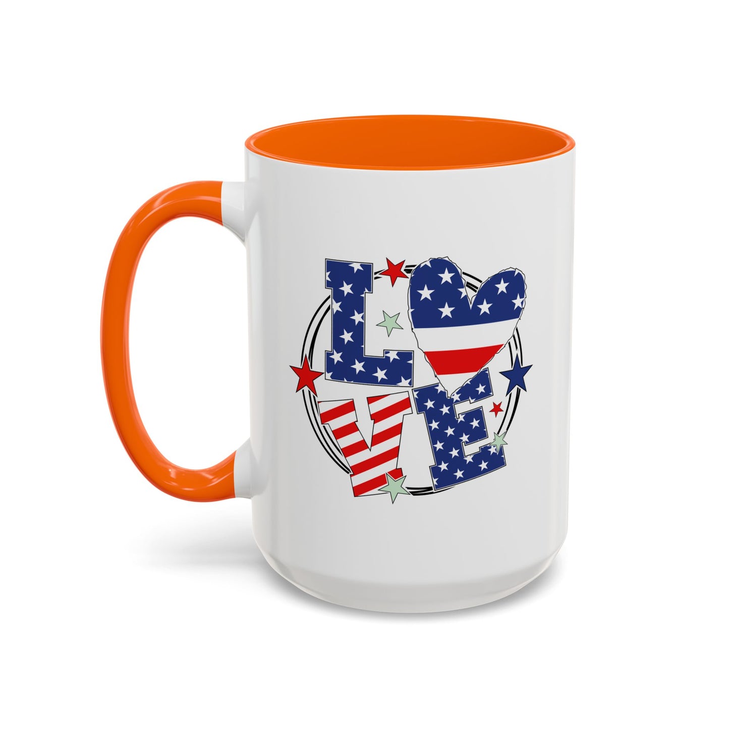 4th of July Mug - Love 4th of July