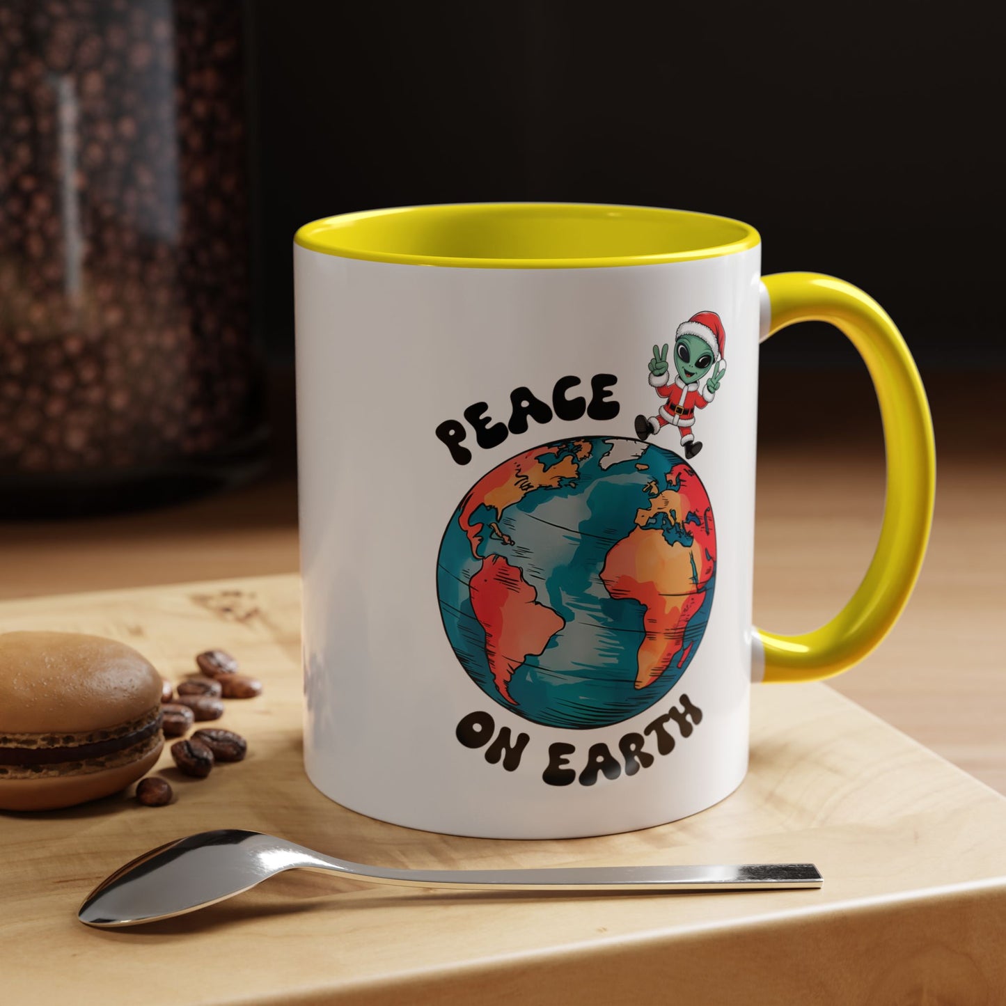 Alien Mug - Peace On Earth