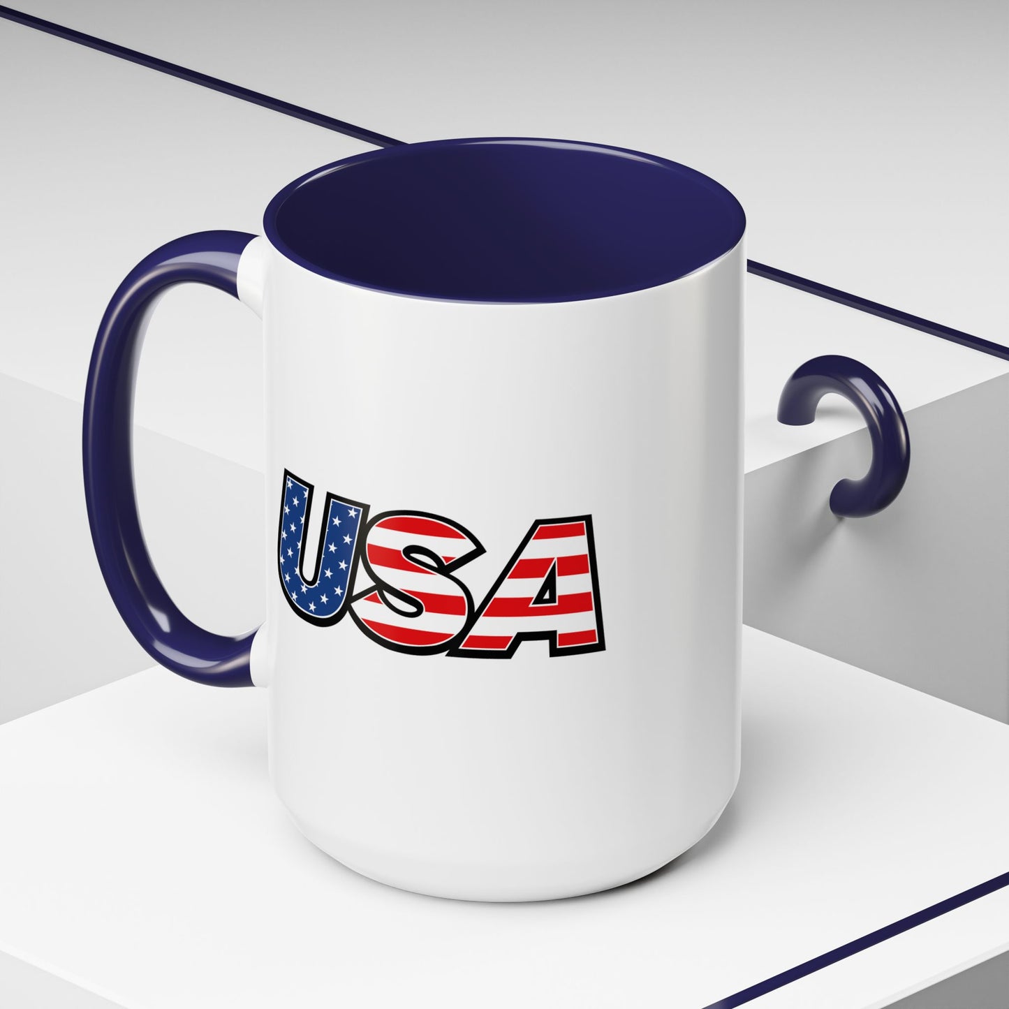 4th of July Mug - USA Flag