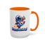 Birthday Mug - Astronaut Rocket