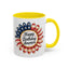 4th of July Mug - Happy Birthday America Sunflower