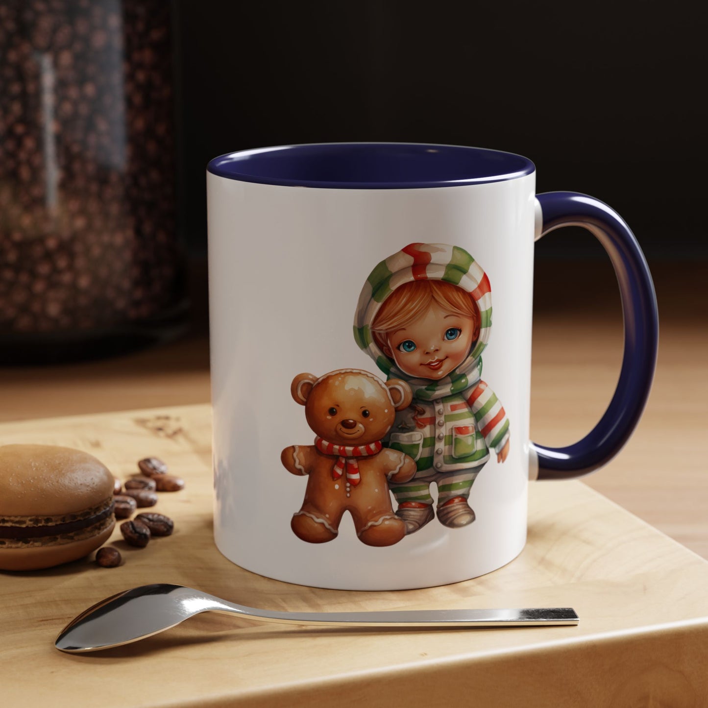 Christmas Mug - Gingerbread Man & Girl