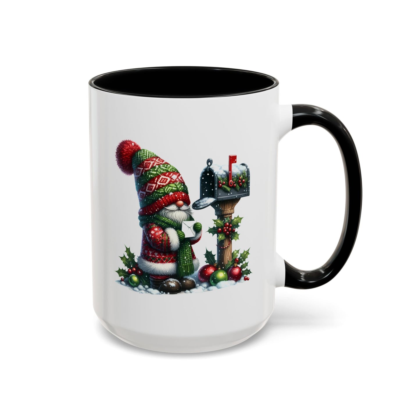 Christmas Mug - Gnome and Mail