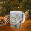 Artistic Mug - Felted Flowers 3