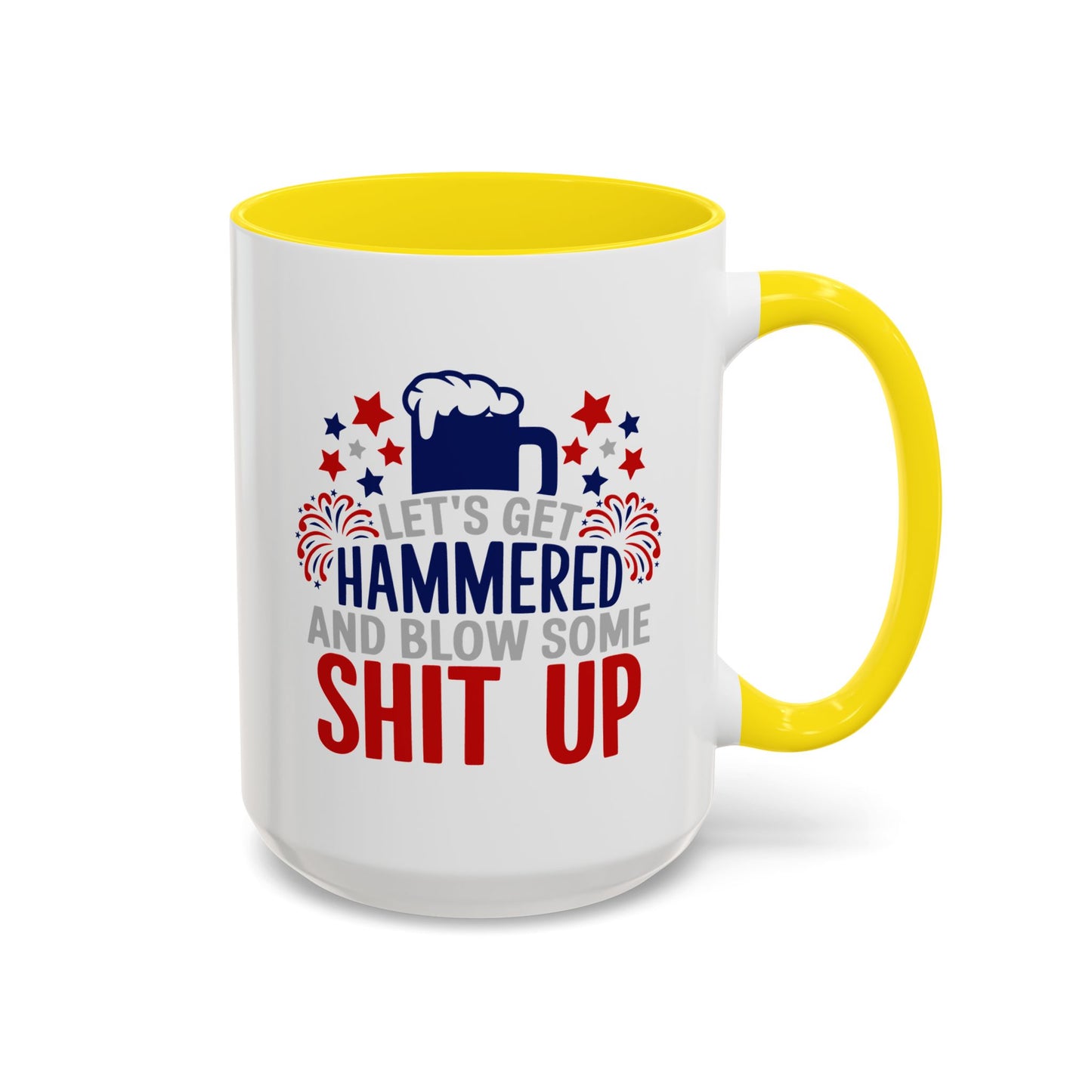 4th of July Mug - Let's Get Hammered