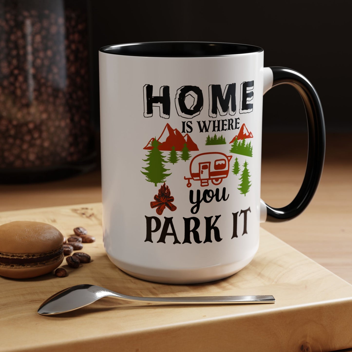 Adventure Mug - Home Is Where You Park It