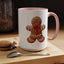 Christmas Mug - Decorative Gingerbread Man