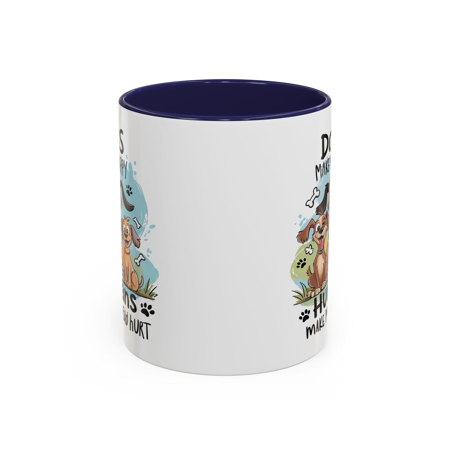 Animal Mug - Dogs Make Me Happy
