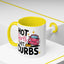 Humor Mug - Hot Girls Hit Curbs