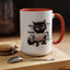 Animal Mug - First I Drink The Coffee